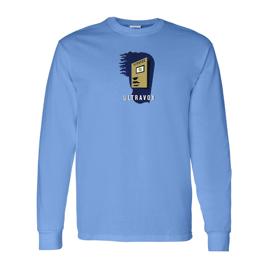 Men's Ultravox Logo Cotton Long Sleeve T-Shirt
