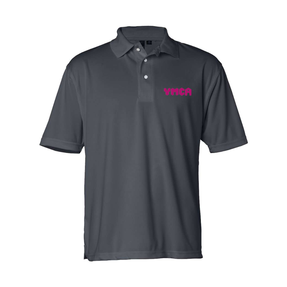 Men's YMCA Mauve Sierra Pacific Moisture Free Mesh Polo