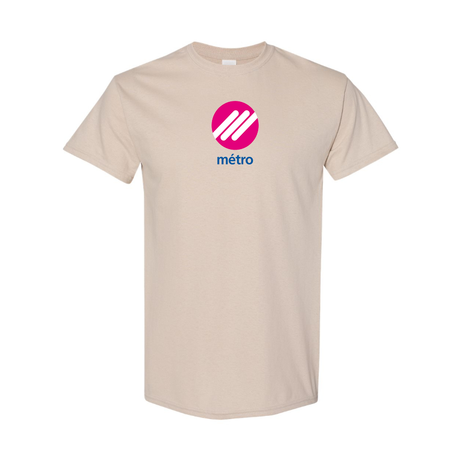 Men's Lausanne Métro Logo Cotton T-Shirt