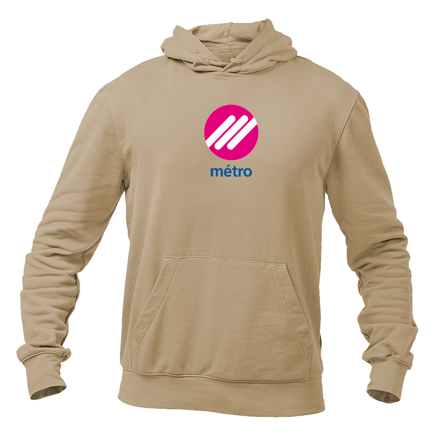 Men's Lausanne Métro Logo Pullover Hoodie