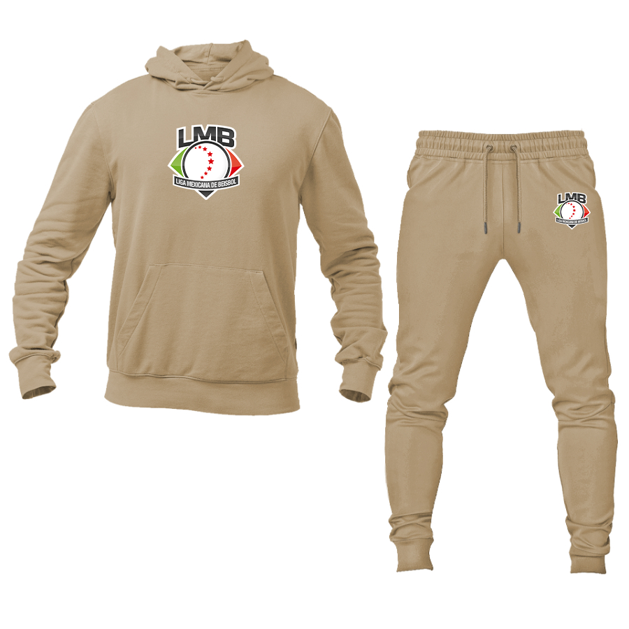 Men's Liga Mexicana de Béisbol Logo Hoodie Joggers Set