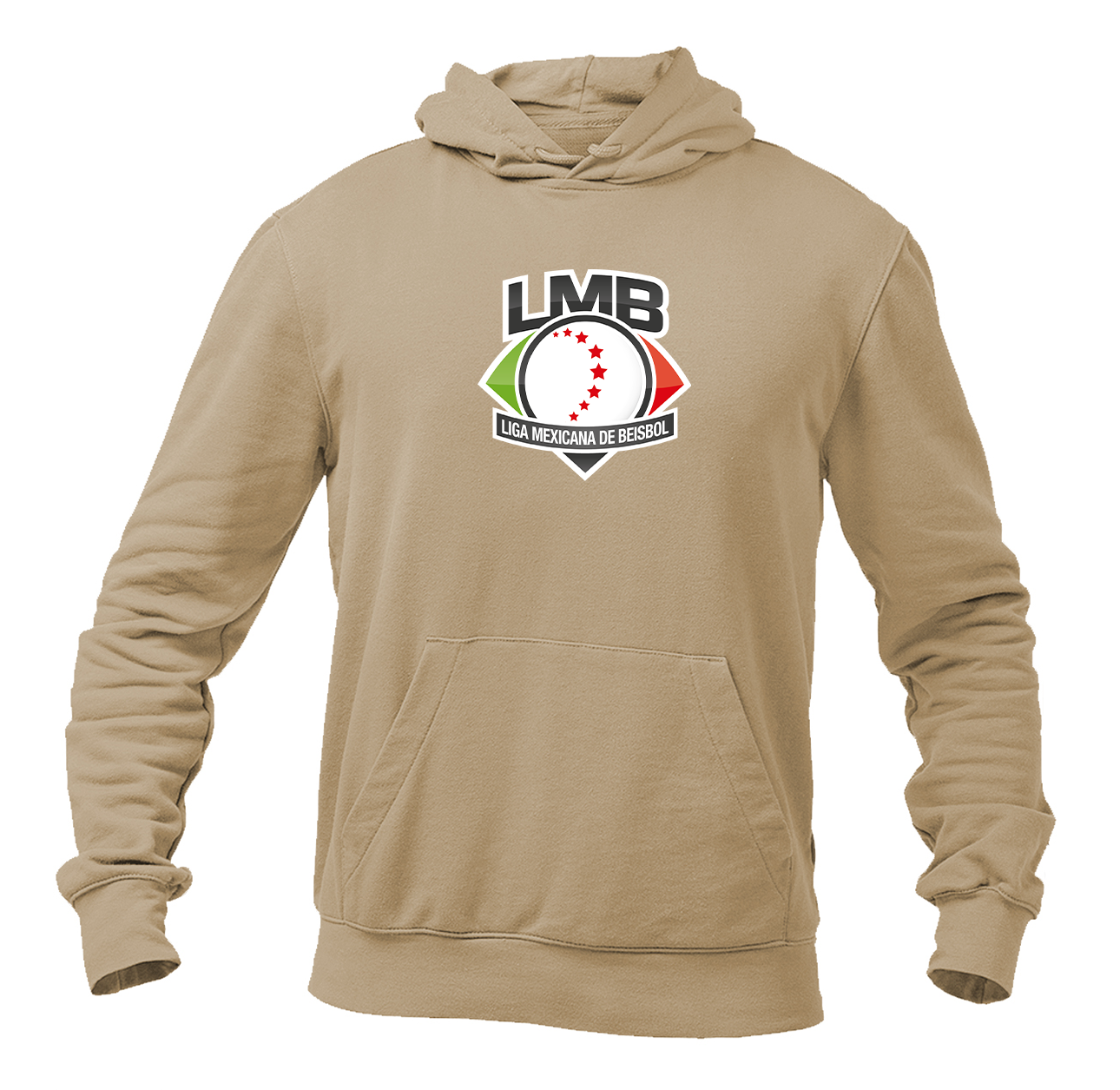 Men's Liga Mexicana de Béisbol Logo Pullover Hoodie