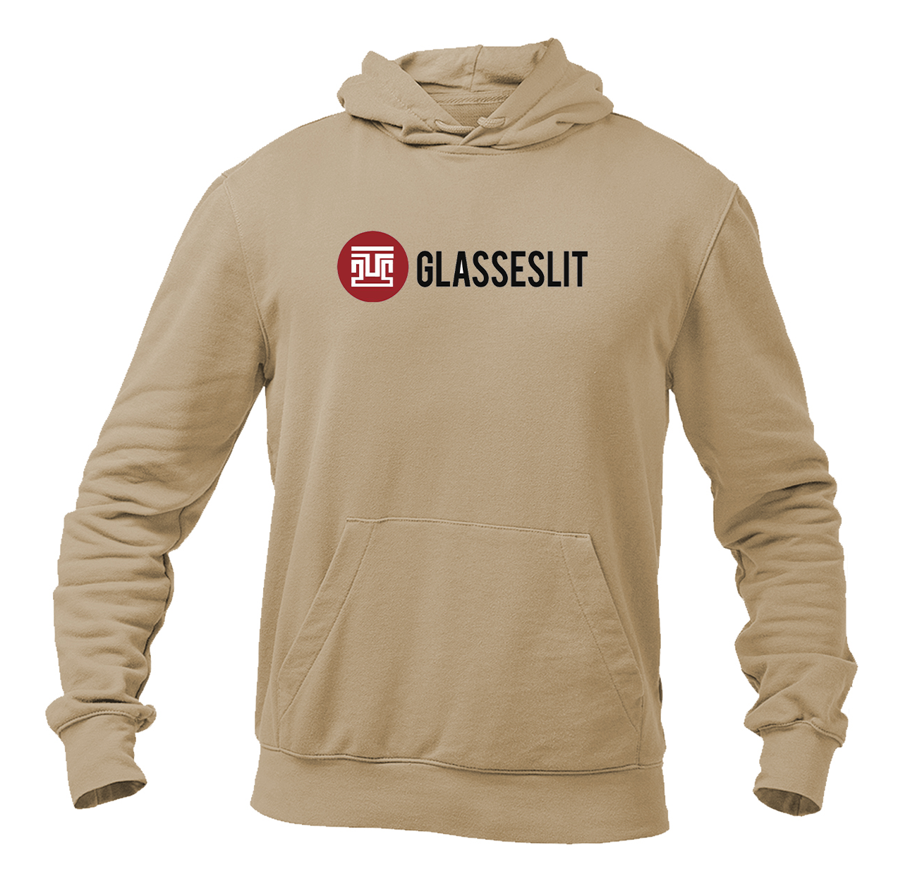 Men's Glasseslit Logo Pullover Hoodie