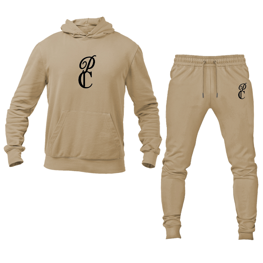 Men's P & C Black Hoodie Joggers Set