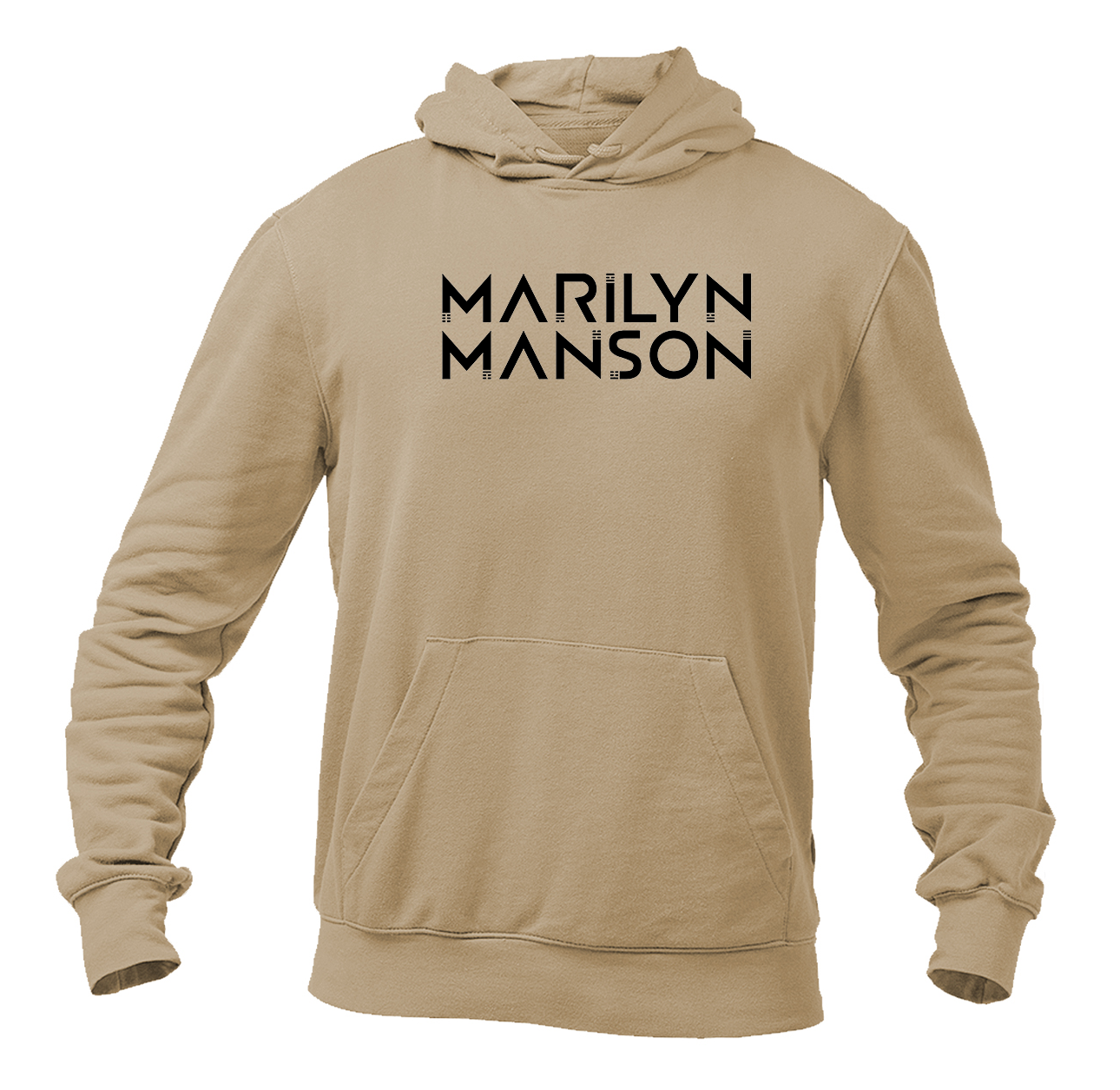 Men's Marilyn Manson Logo Pullover Hoodie