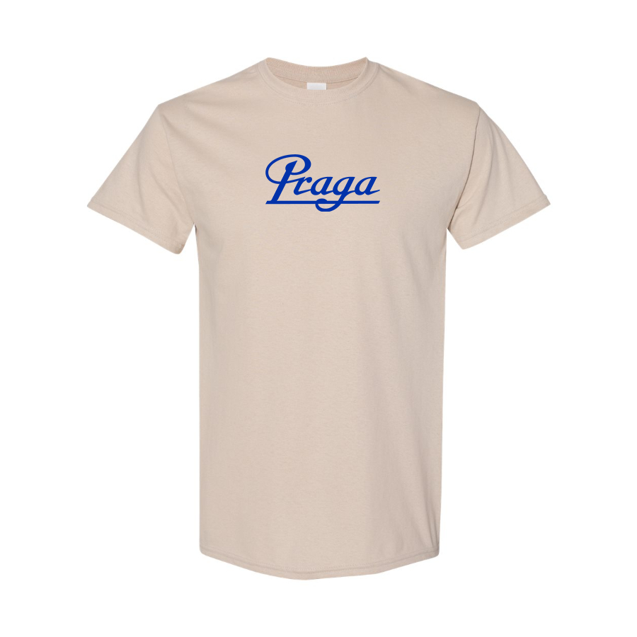 Men's Praga Logo Cotton T-Shirt