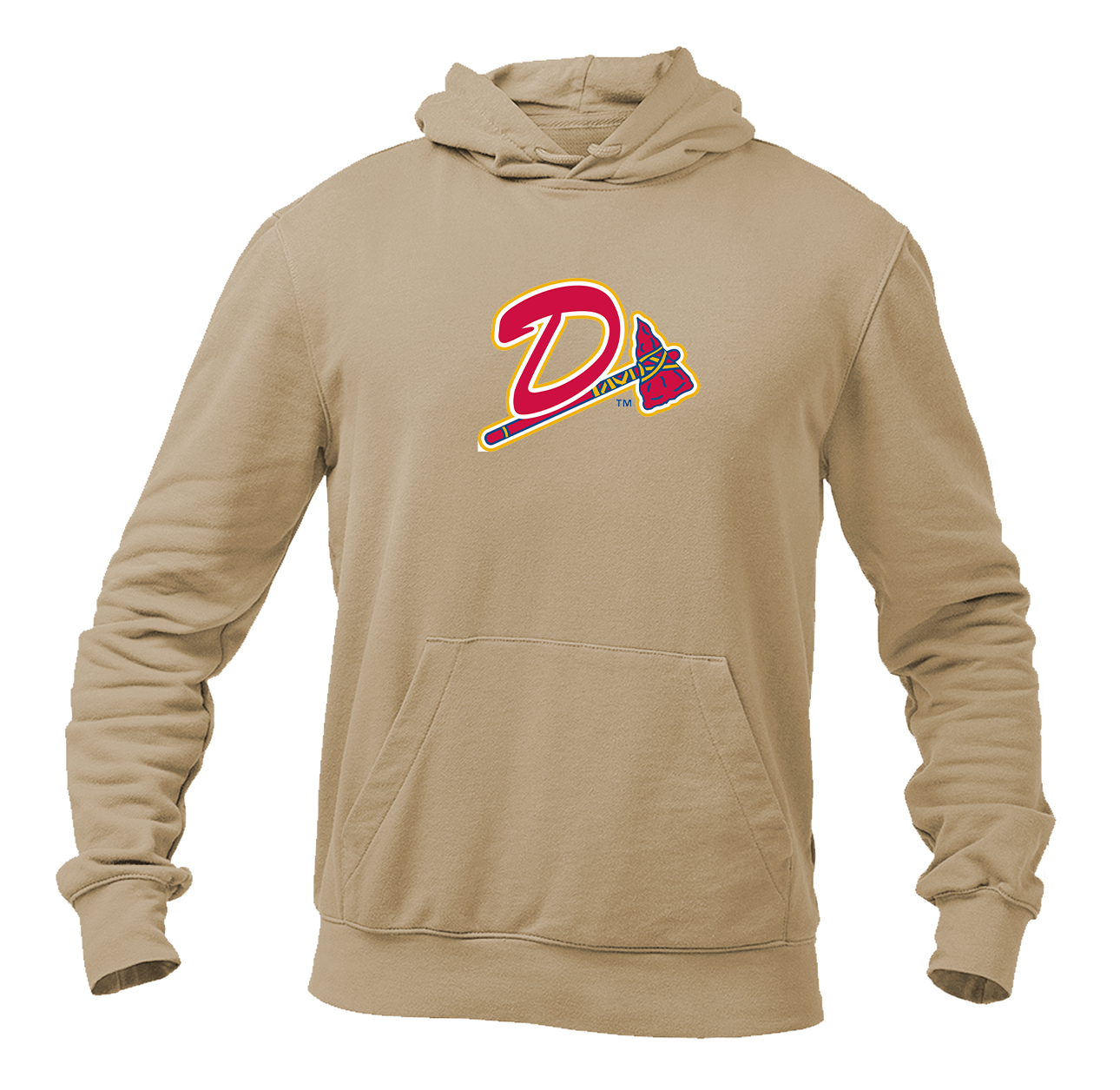 Men's Danville Braves Logo Pullover Hoodie