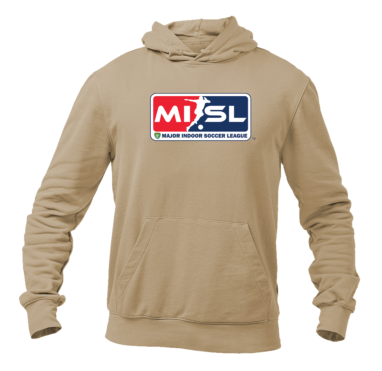 Men's Major Indoor Soccer League Logo Pullover Hoodie