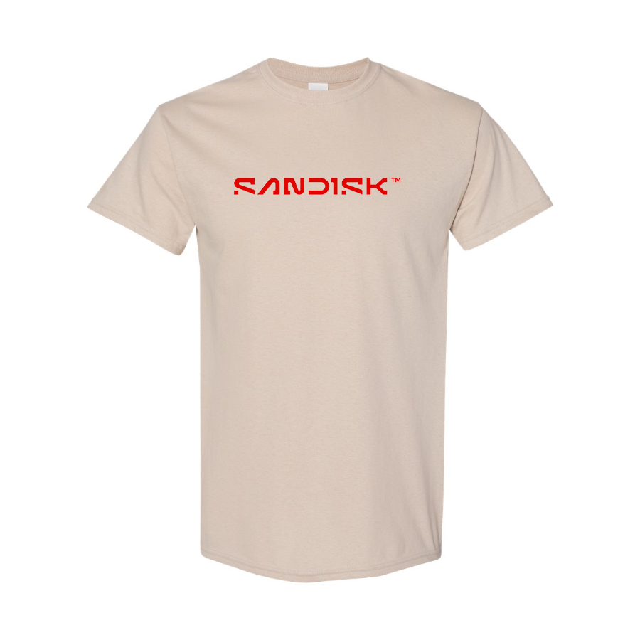 Men's SanDisk Logo Cotton T-Shirt