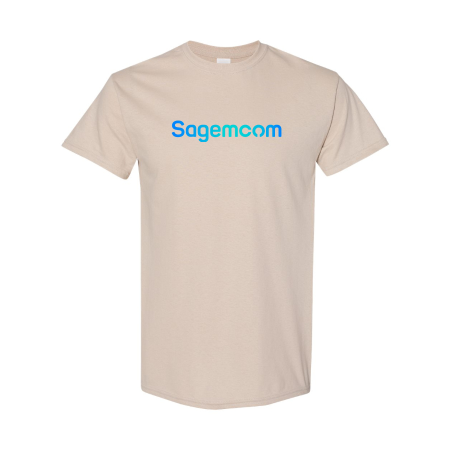 Men's Sagemcom Logo Cotton T-Shirt