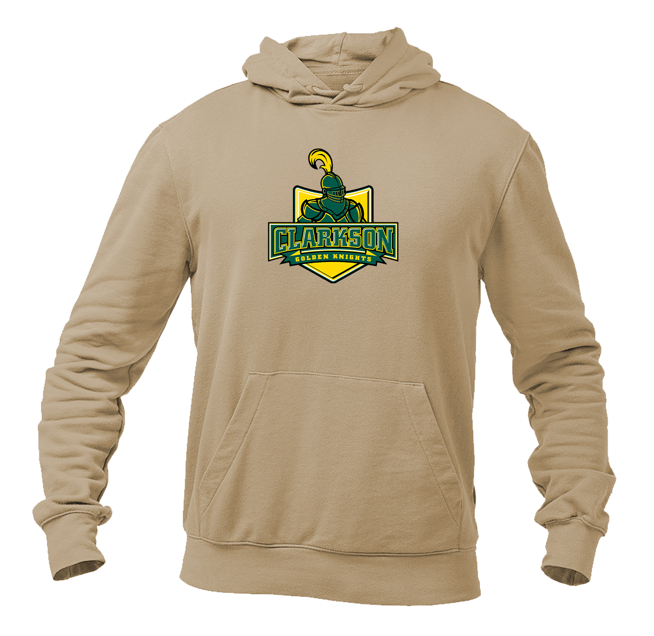 Men's Clarkson Golden Knights Heavy Blend Hooded Sweatshirt