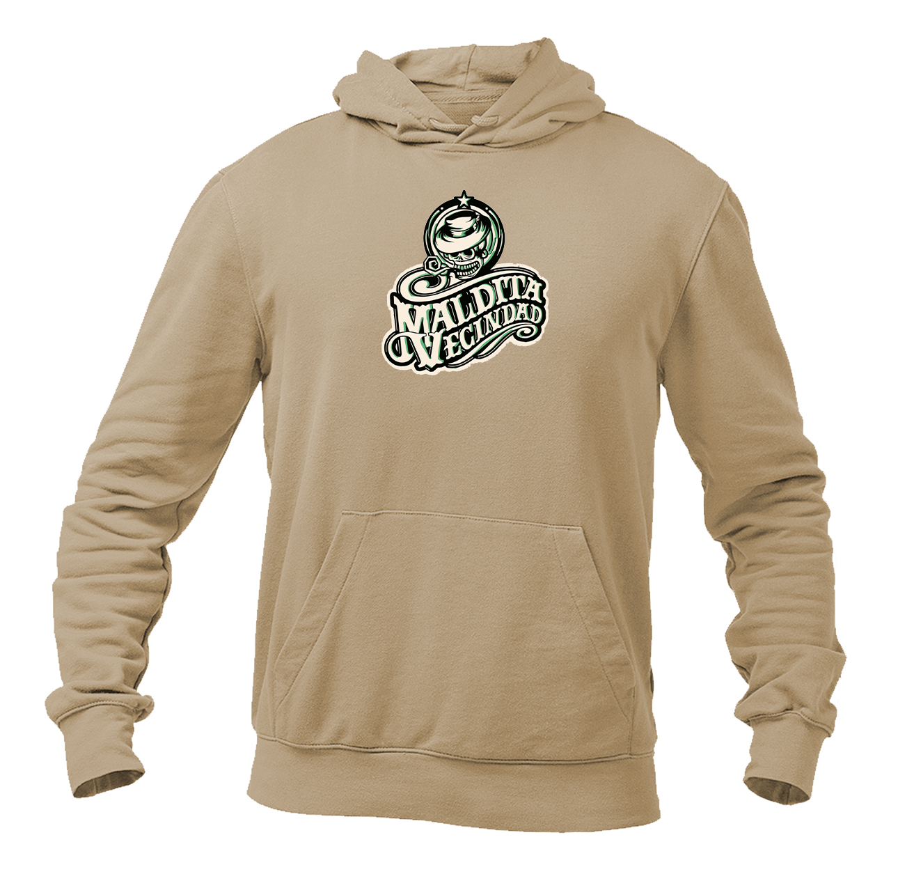 Men's Maldita Vecindad Logo Pullover Hoodie