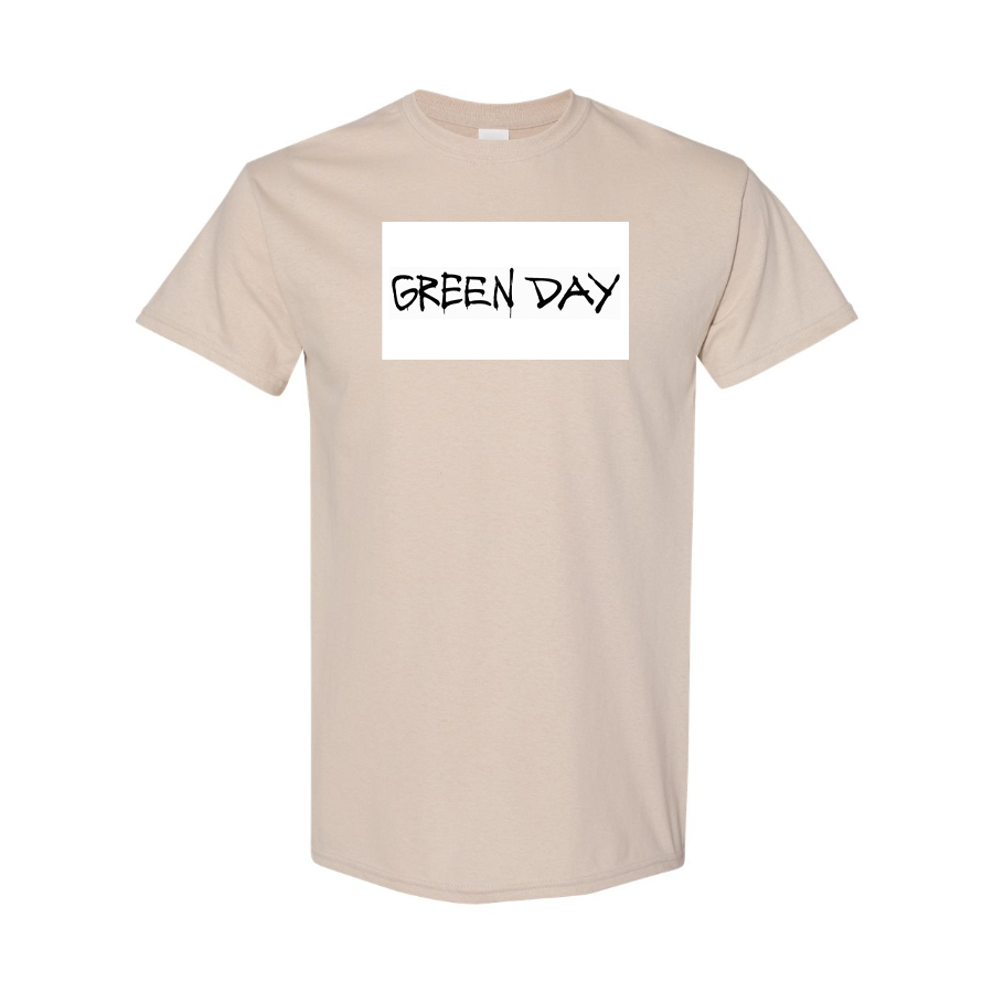 Men's Green Day Logo Cotton T-Shirt