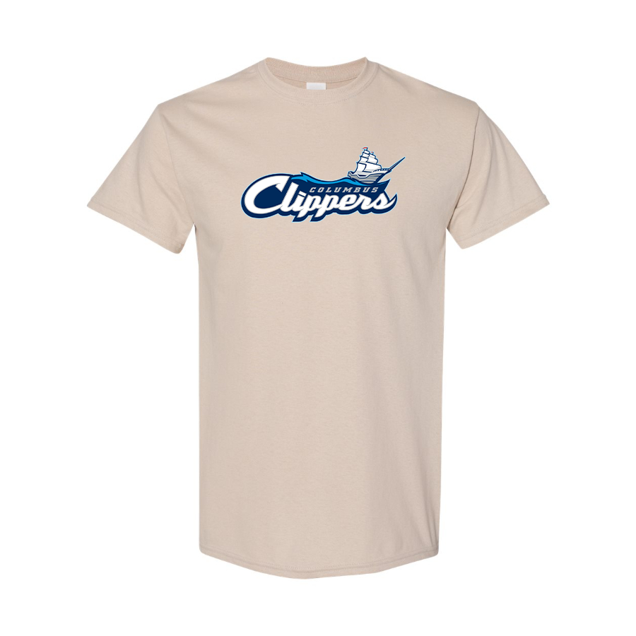 Men's Columbus Clippers Logo Cotton T-Shirt