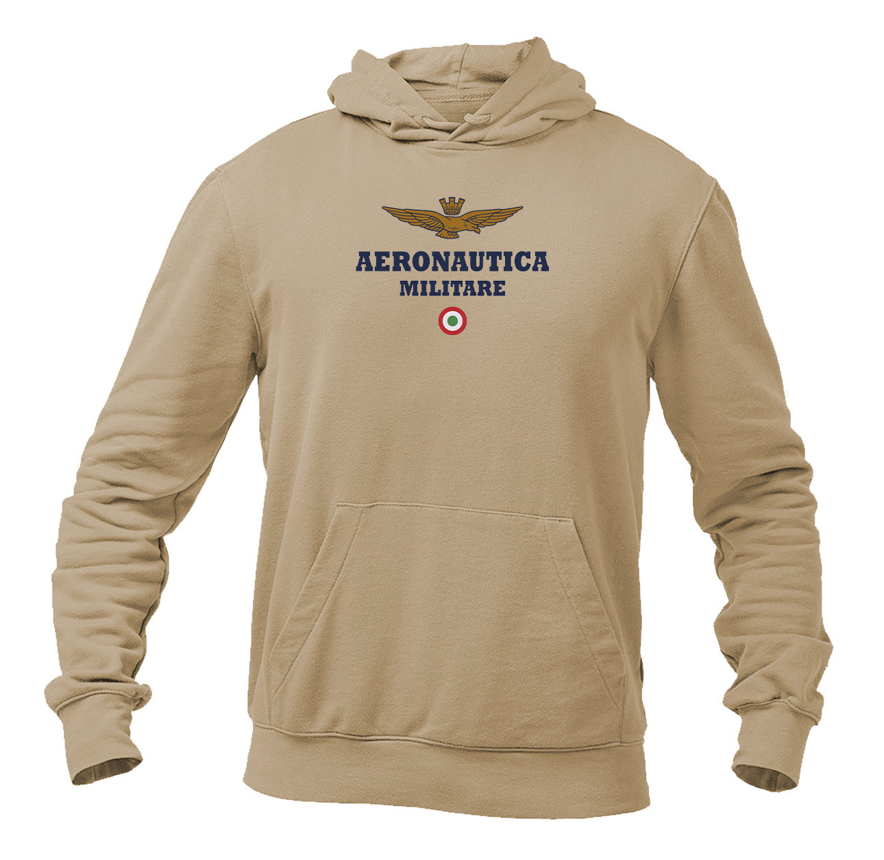 Men's Aeronautica Militare Logo Pullover Hoodie