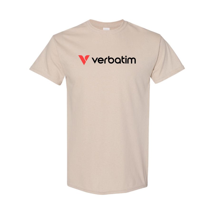Men's Verbatim Logo Cotton T-Shirt
