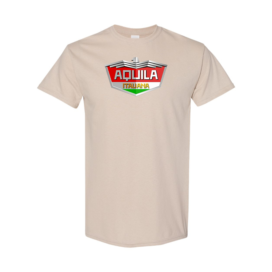Men's Aquila Italiana Logo Cotton T-Shirt