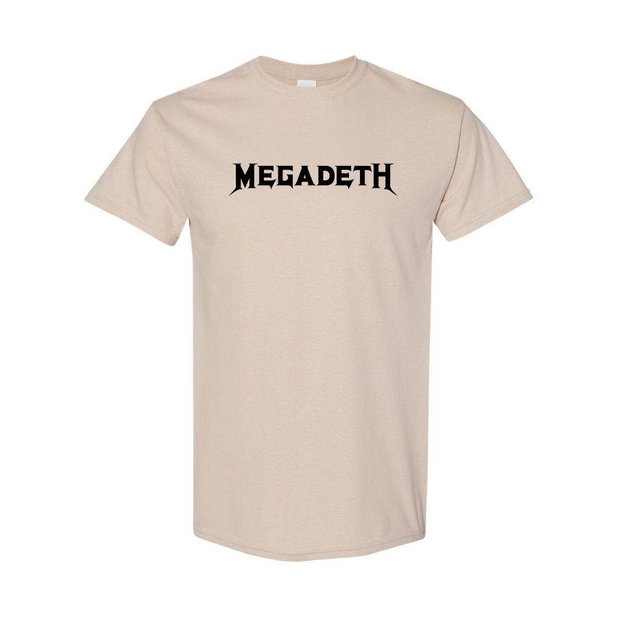 Men's Megadeth Logo Cotton T-Shirt