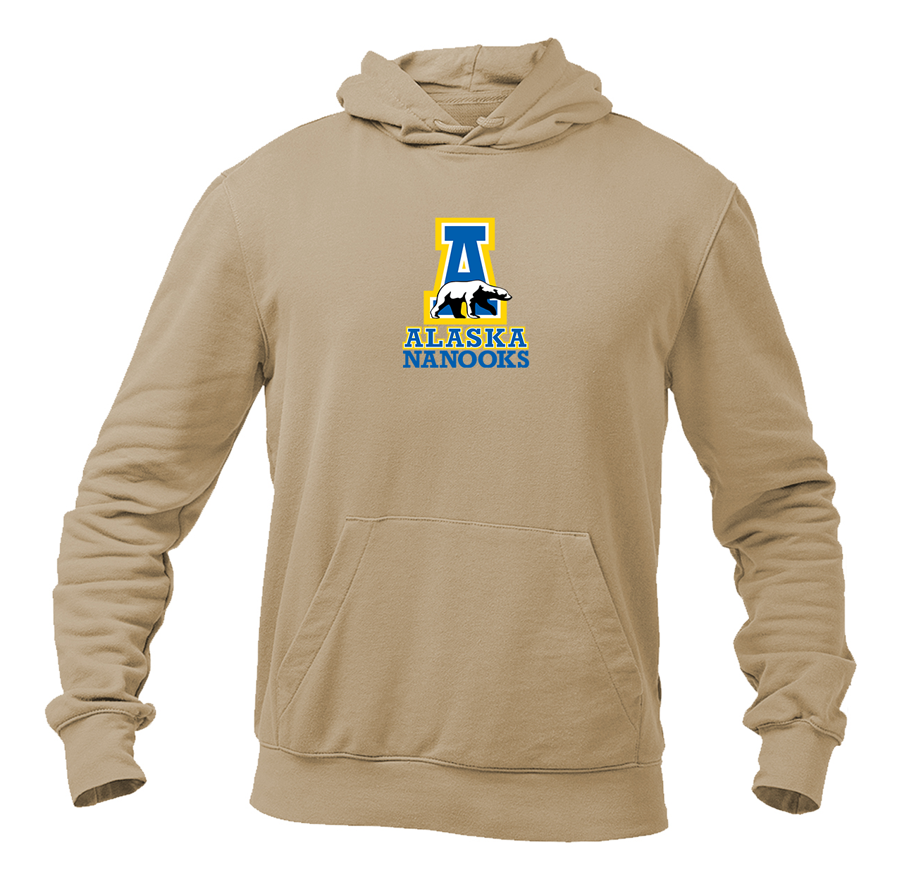 Men's Alaska Nanooks Softstyle Midweight Hooded Sweatshirt