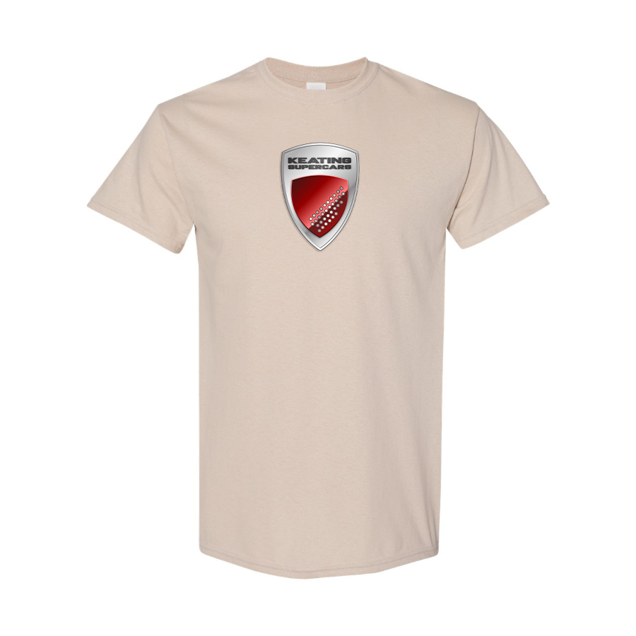 Men's Keating-Supercars Logo Cotton T-Shirt