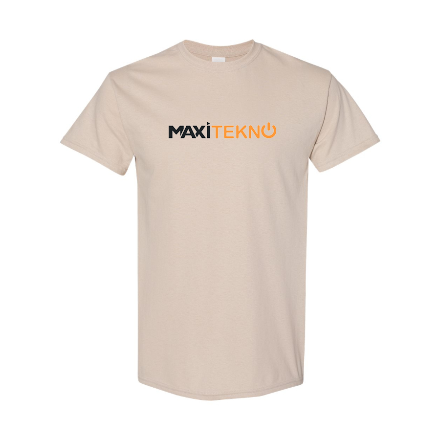 Men's Maxitekno Logo Cotton T-Shirt