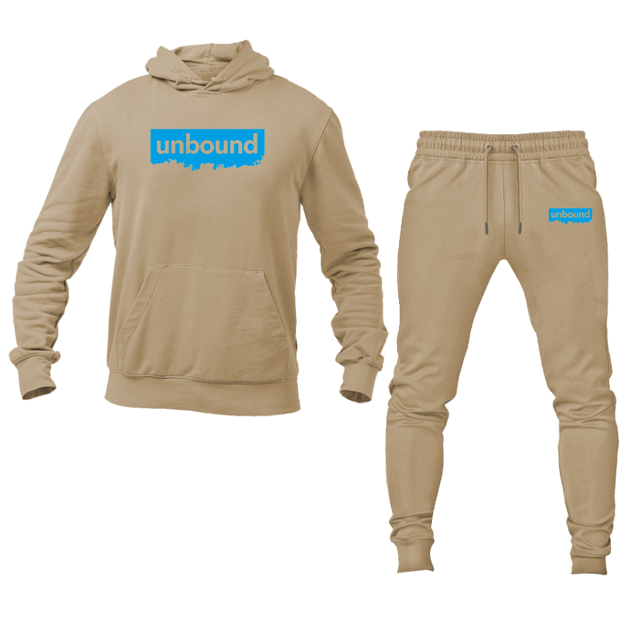 Men's Unbound Live Logo Hoodie Joggers Set