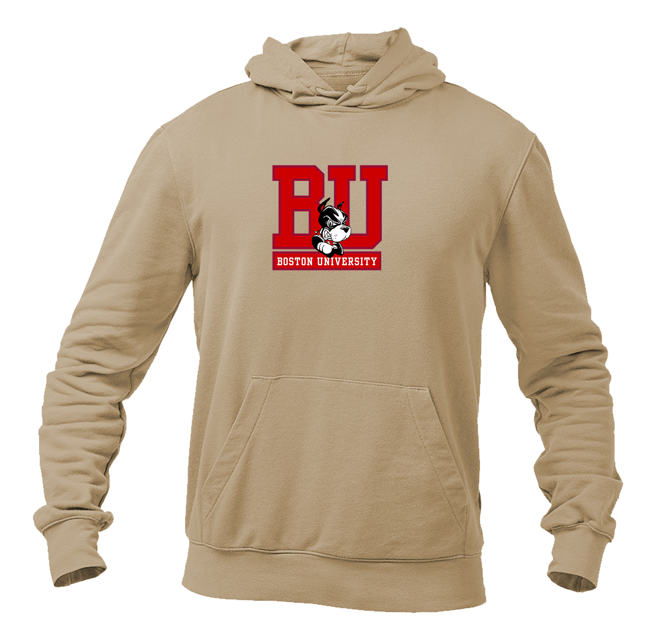Men's Boston University Terriers Softstyle Midweight Hooded Sweatshirt