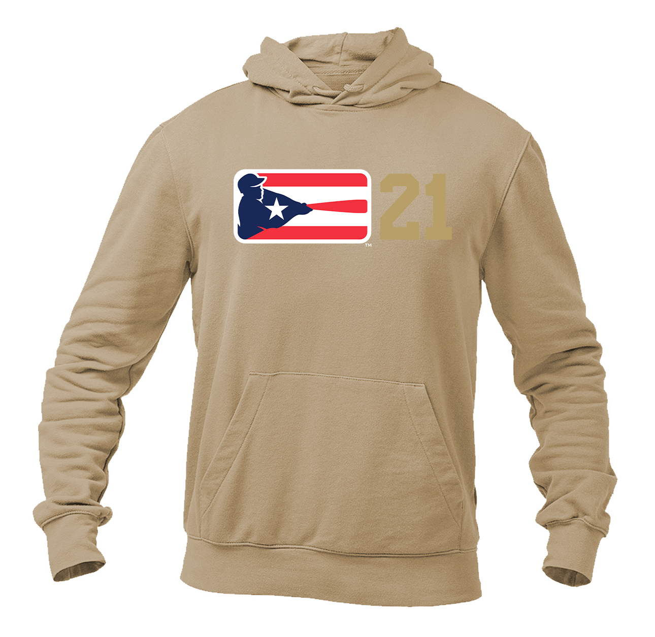 Men's Liga de Beisbol Profesional Roberto Clemente Logo Pullover Hoodie