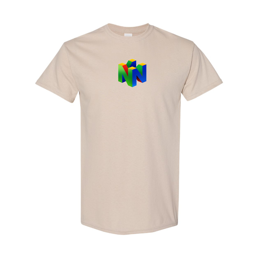 Men's Nintendo N64 Logo Cotton T-Shirt