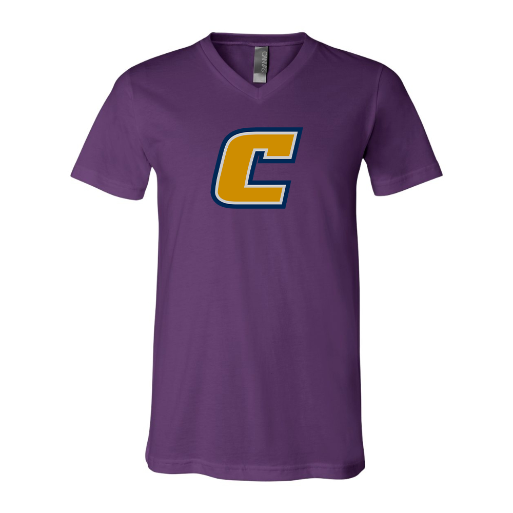 Chattanooga Mocs BELLA CANVAS - Jersey V-Neck T-Shirt