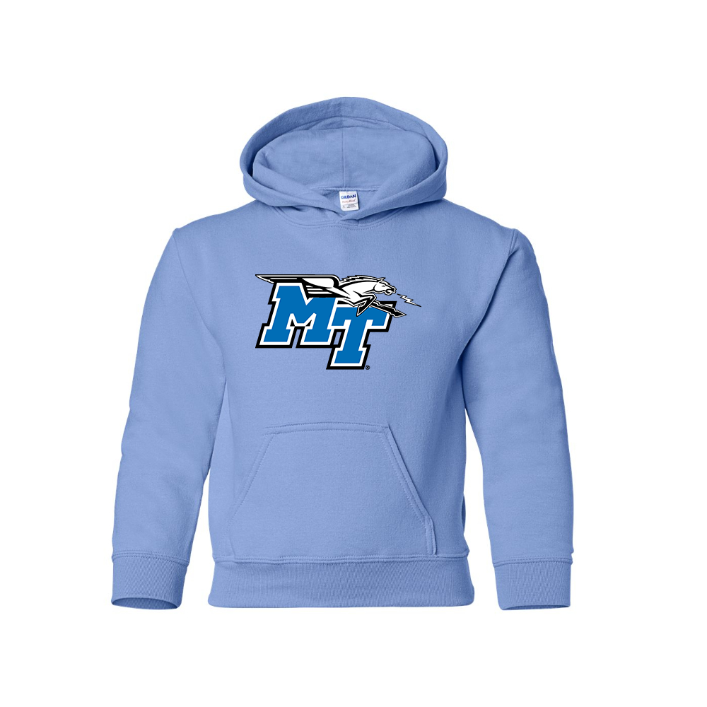 Youth Middle Tennessee Blue Raiders Pullover Hoodie