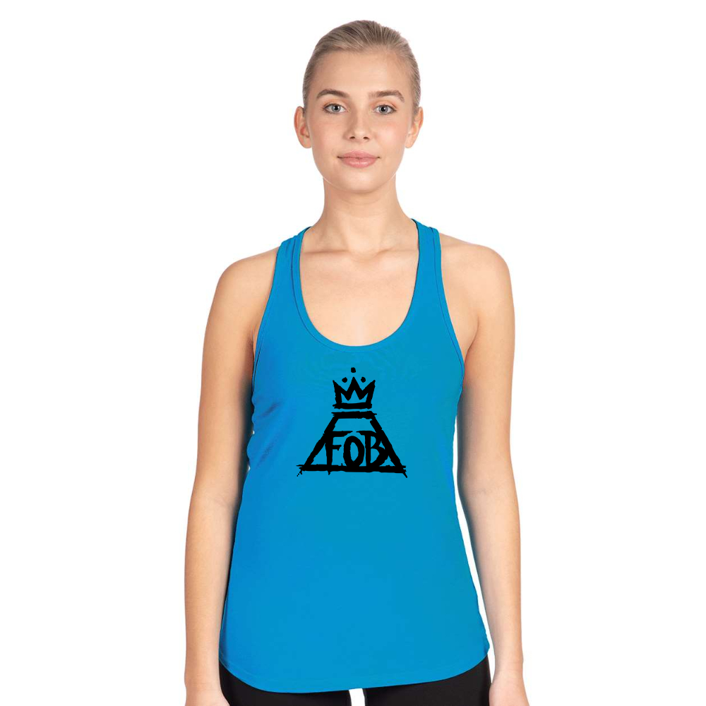 Women's Fall Out Boy Next Level Ideal Racerback Tank