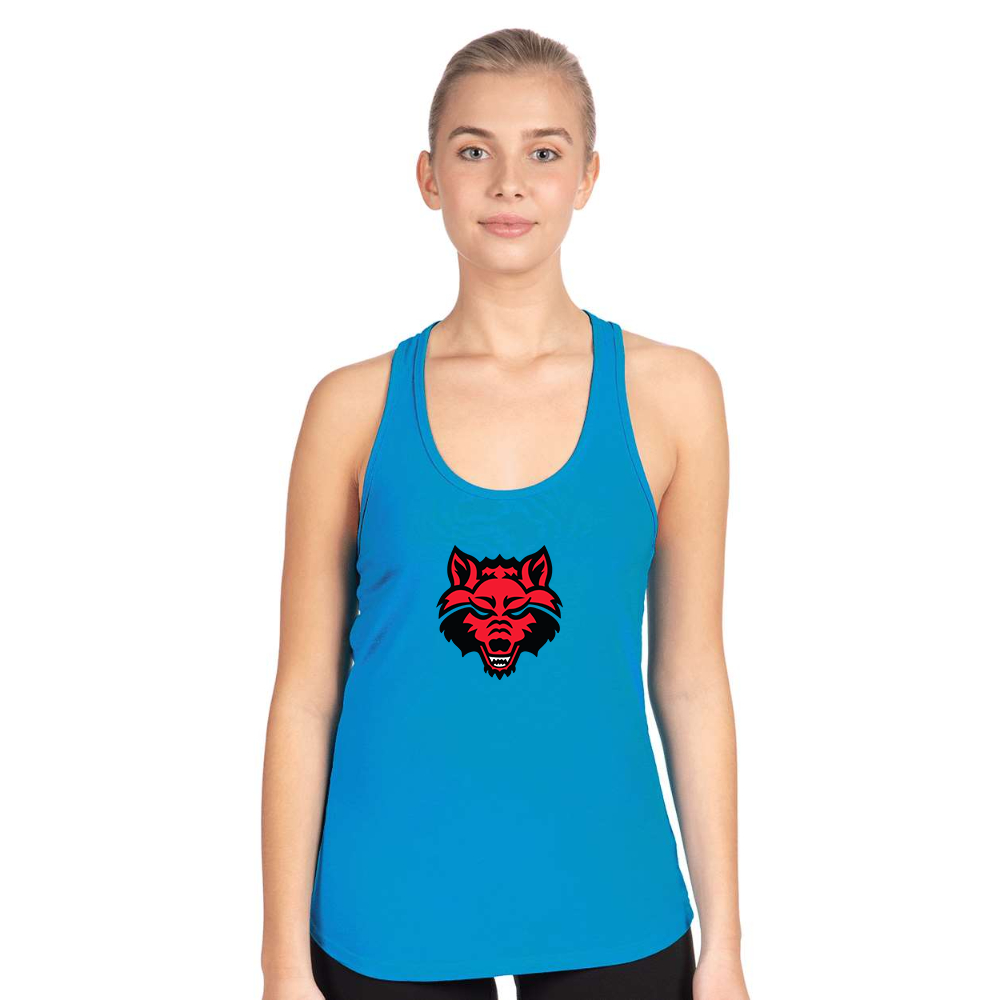 Women's Arkansas State Red Wolves Next Level Ideal Racerback Tank