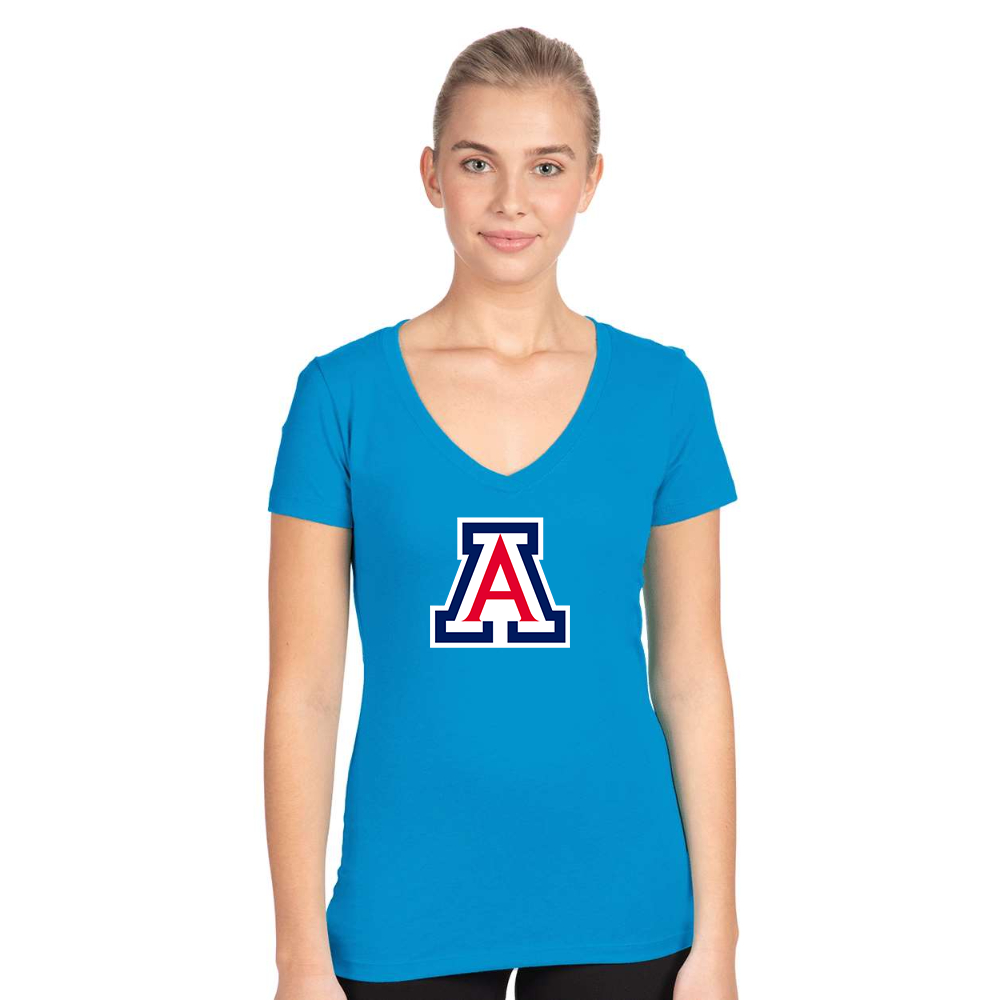 Women's Arizona Wildcats Next Level V-Neck T-Shirt