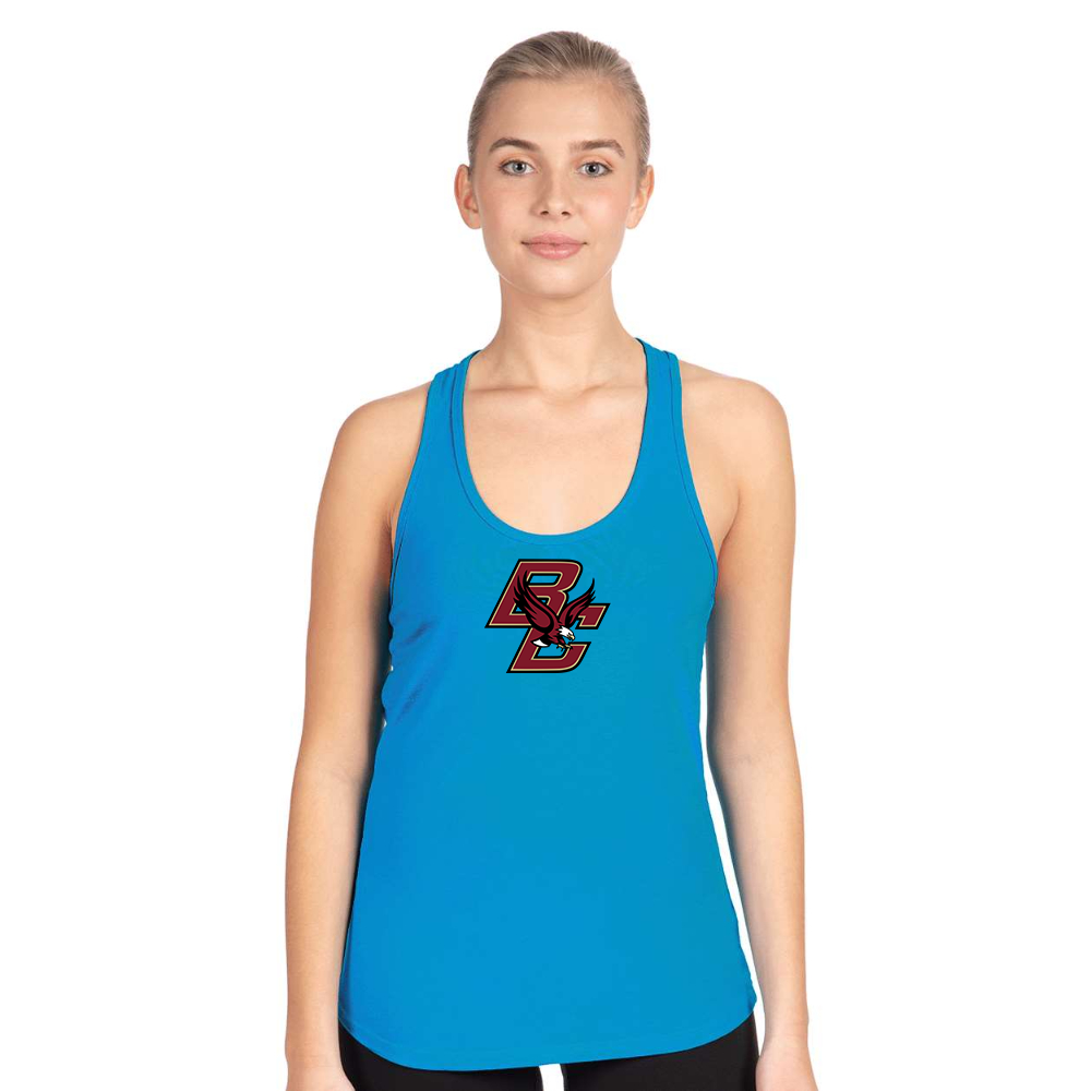 Women's Boston College Eagles Next Level Ideal Racerback Tank