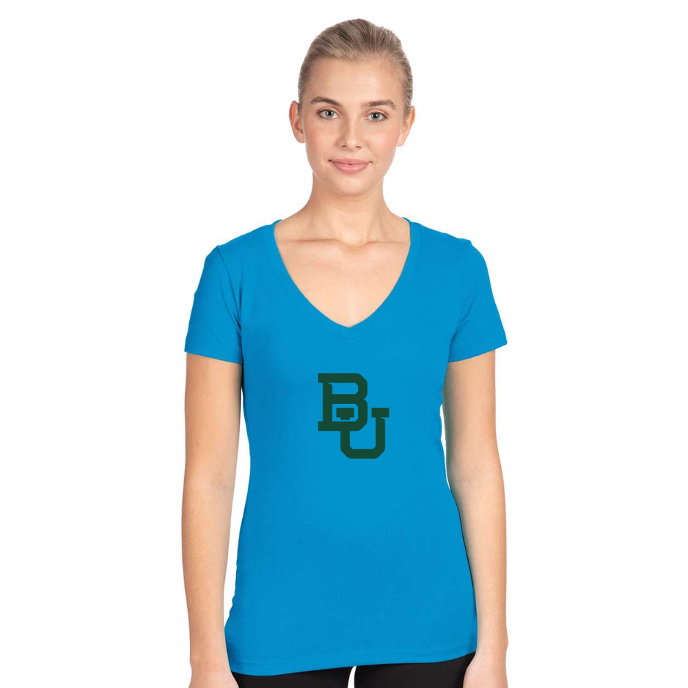 Women's Baylor Bears Next Level V-Neck T-Shirt