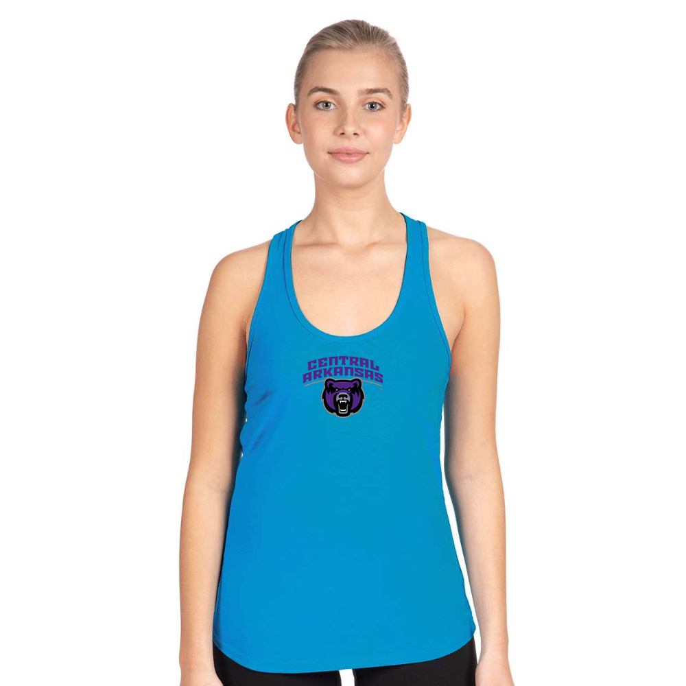 Women's Central Arkansas Bears Next Level Ideal Racerback Tank
