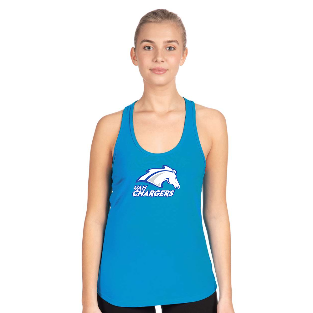 Women's Alabama Huntsville Chargers Next Level Ideal Racerback Tank