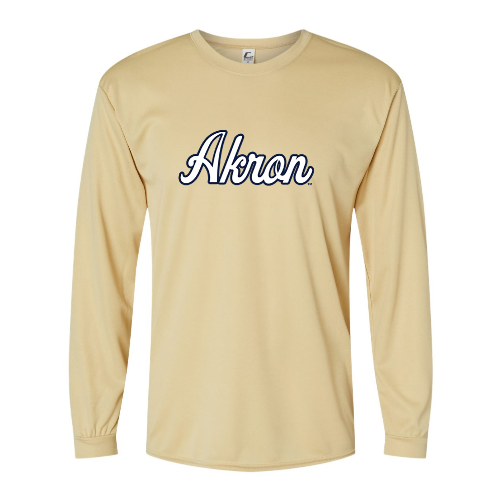 Men's Akron Zips Performance Long Sleeve T-Shirt