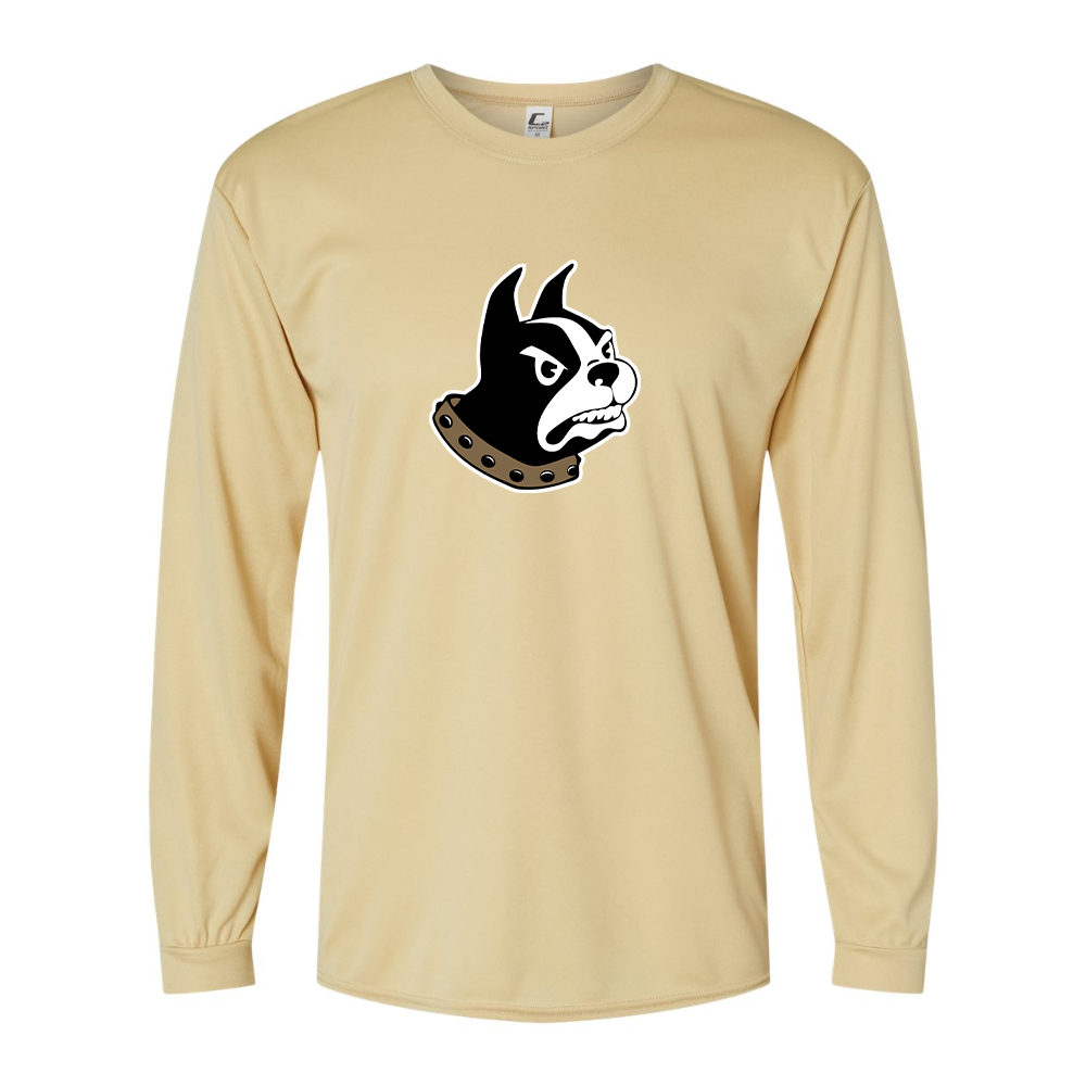 Men's Woffrd Terriers Performance Long Sleeve T-Shirt