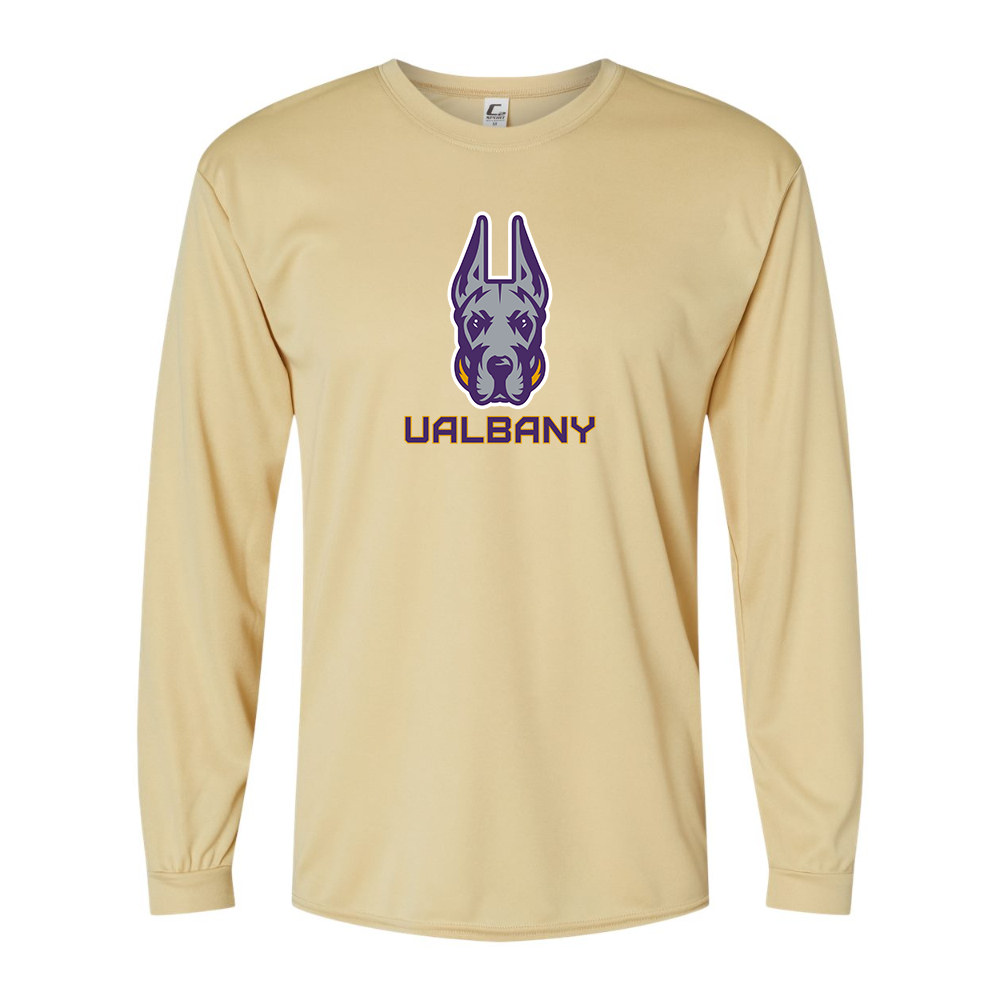 Men's Albany Great Danes Performance Long Sleeve T-Shirt