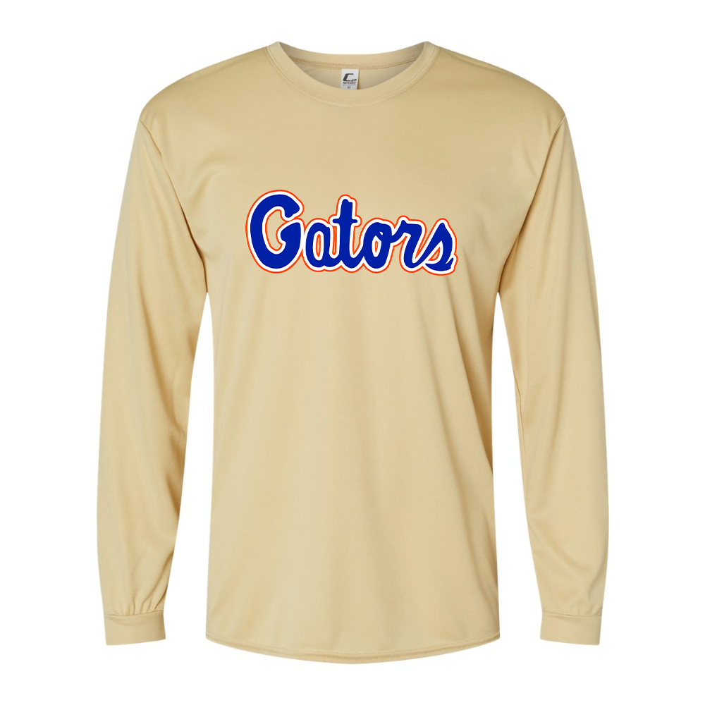 Men's Florida Gators Script Performance Long Sleeve T-Shirt