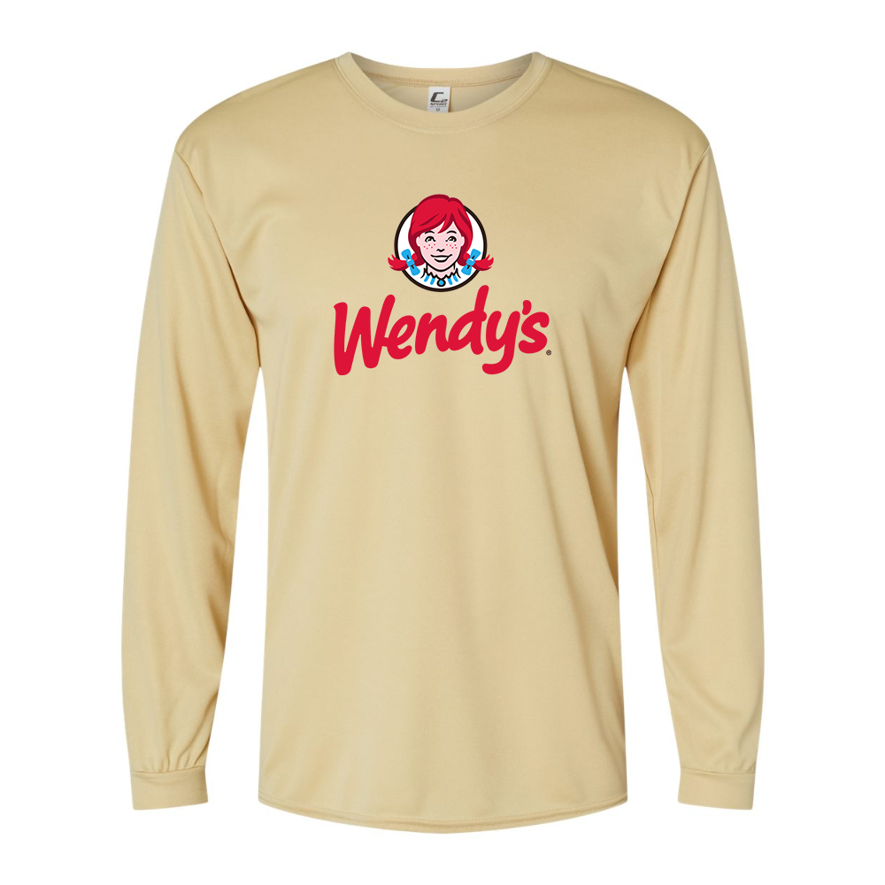 Men's Wendy_s Performance Long Sleeve T-Shirt