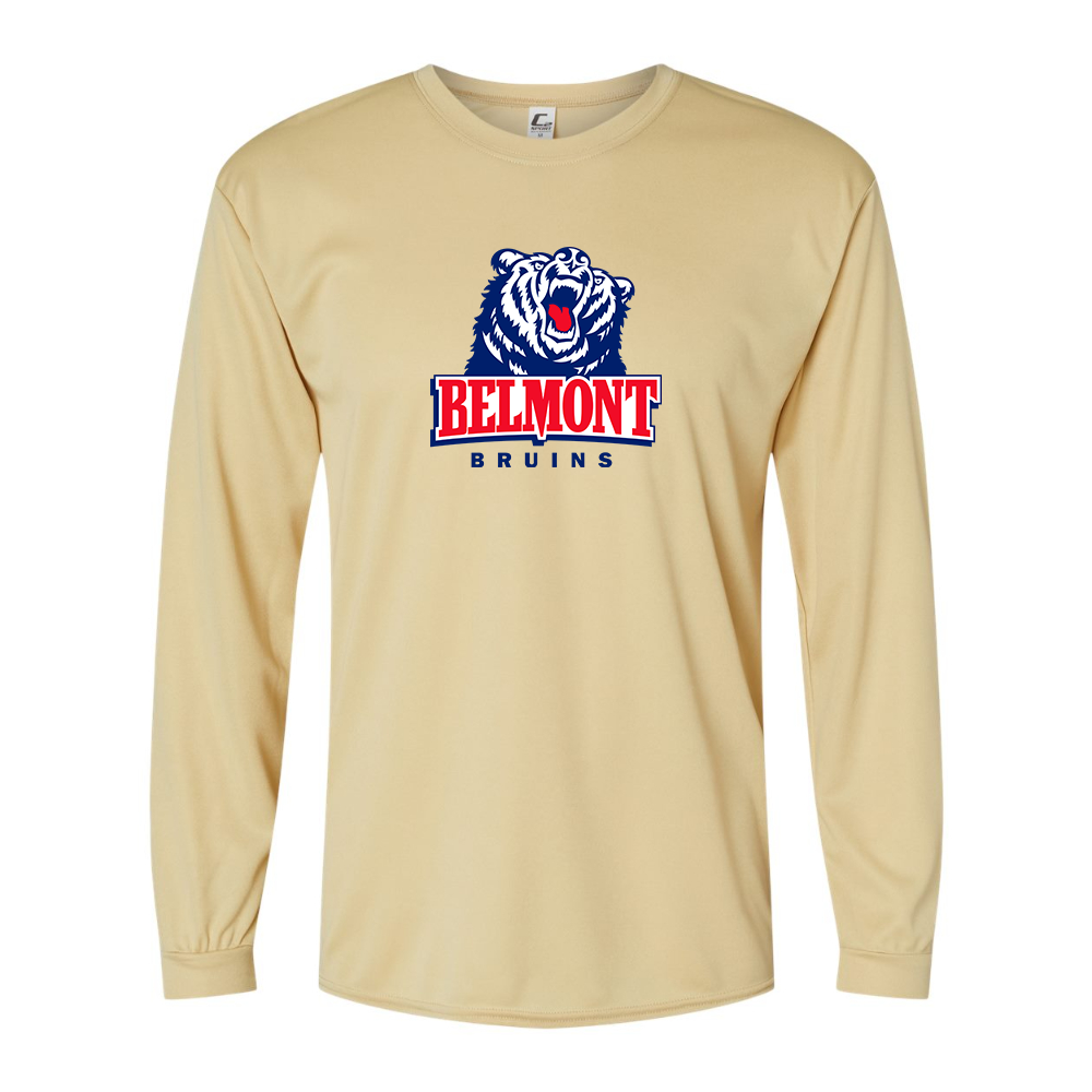 Men's Belmont Bruins Performance Long Sleeve T-Shirt