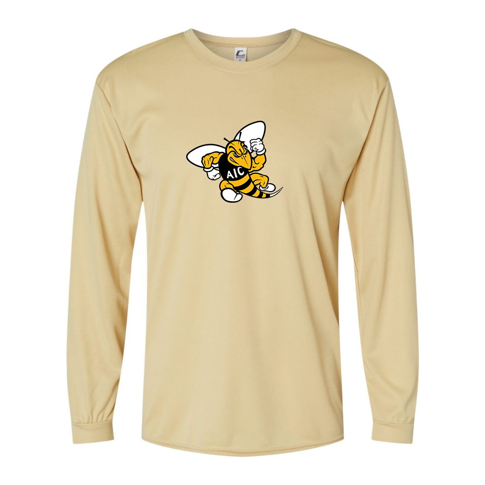 Men's AIC Yellow Jackets Performance Long Sleeve T-Shirt