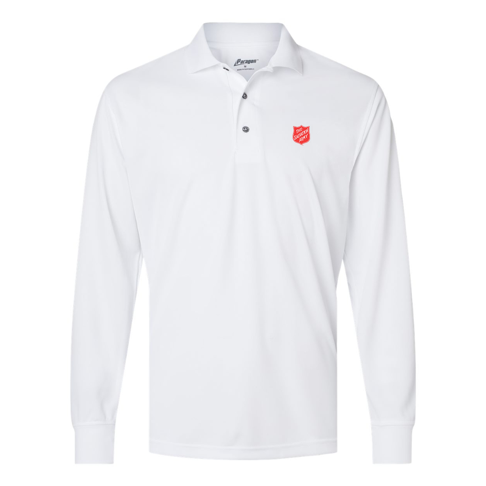 Men's The Salvation Army Paragon Prescott Long Sleeve Polo