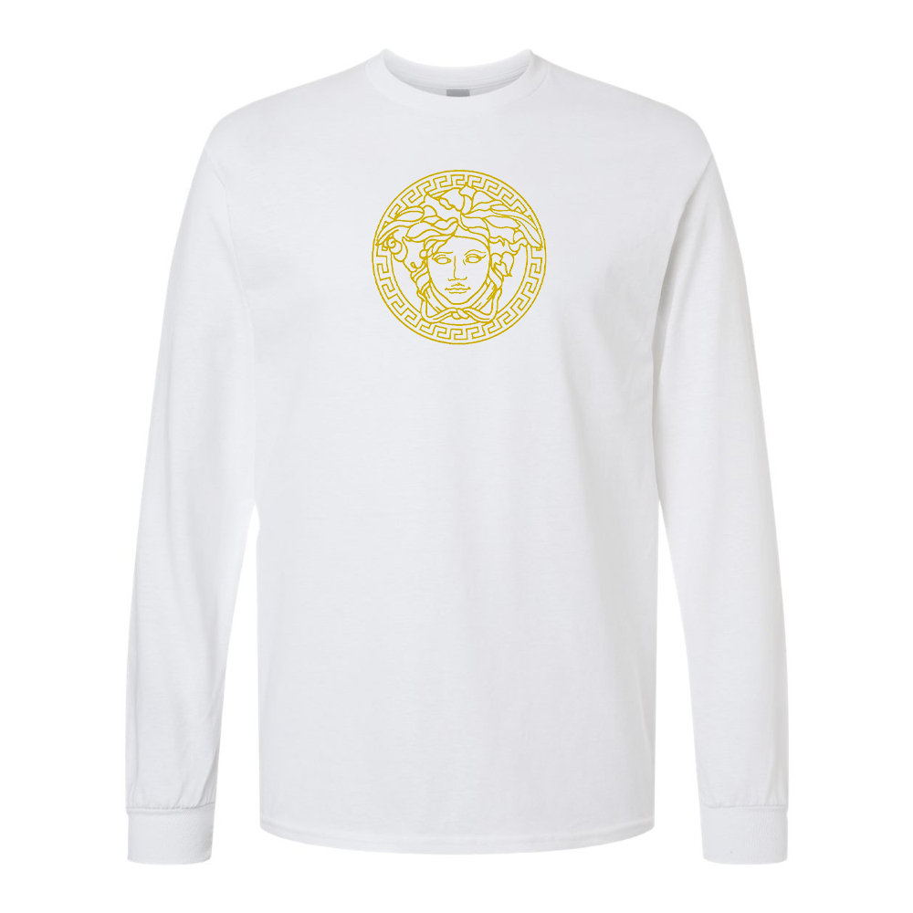 Men's Versace Thumbnail Gildan Heavy Cotton Long Sleeve T-Shirt