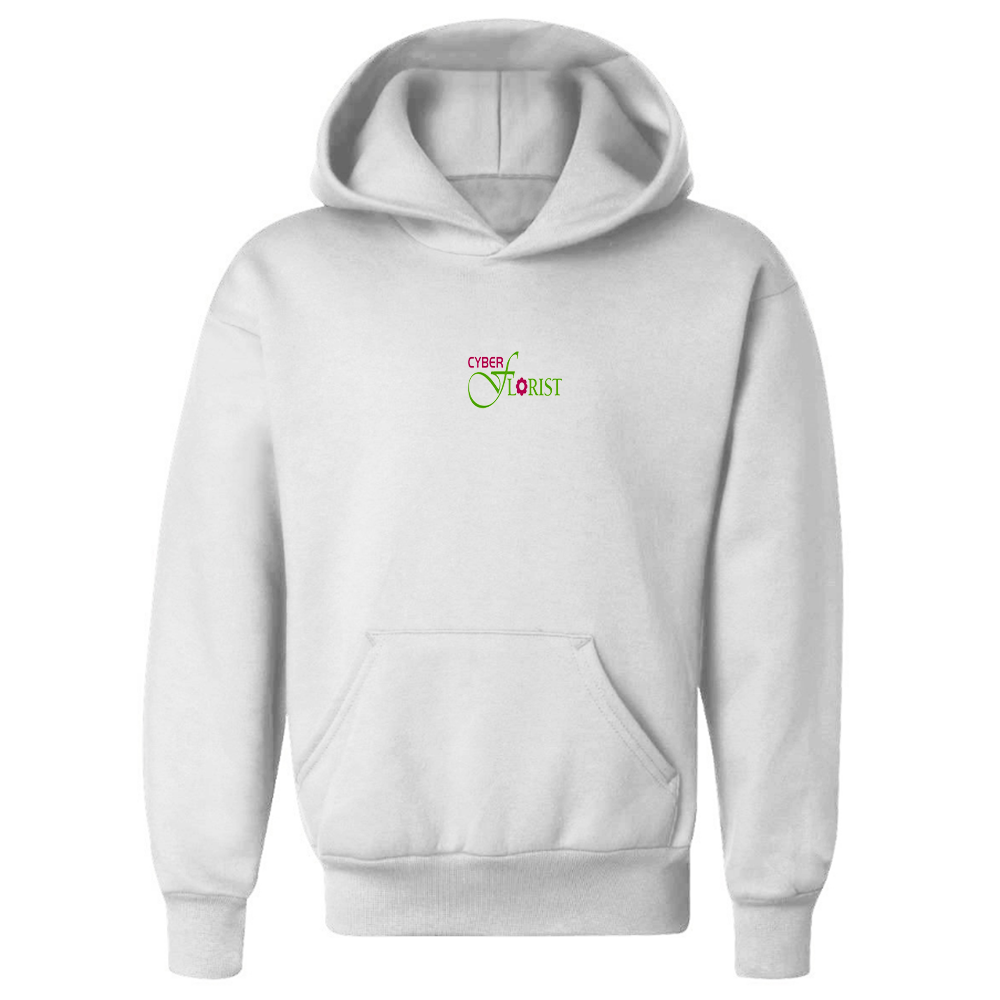 Youth Cyber Florist Logo Pullover Hoodie