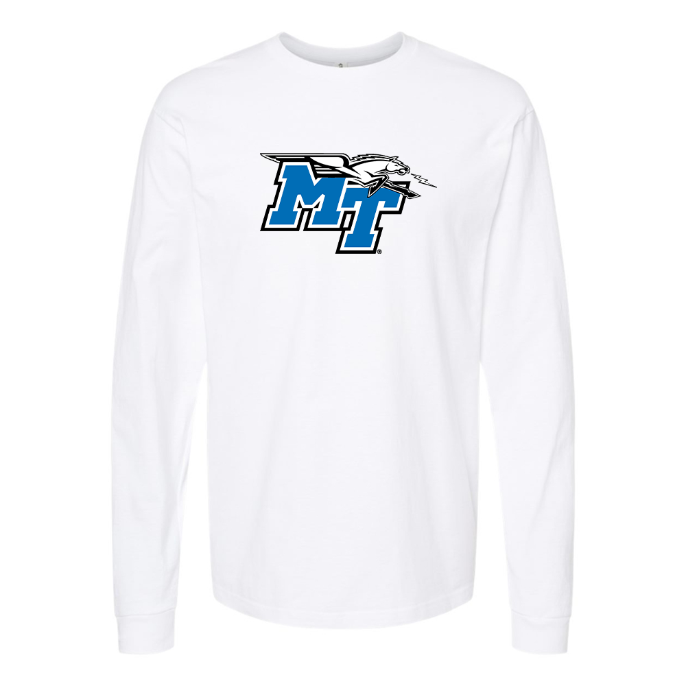 Men's Middle Tennessee Blue Raiders Cotton Long Sleeve T-Shirt