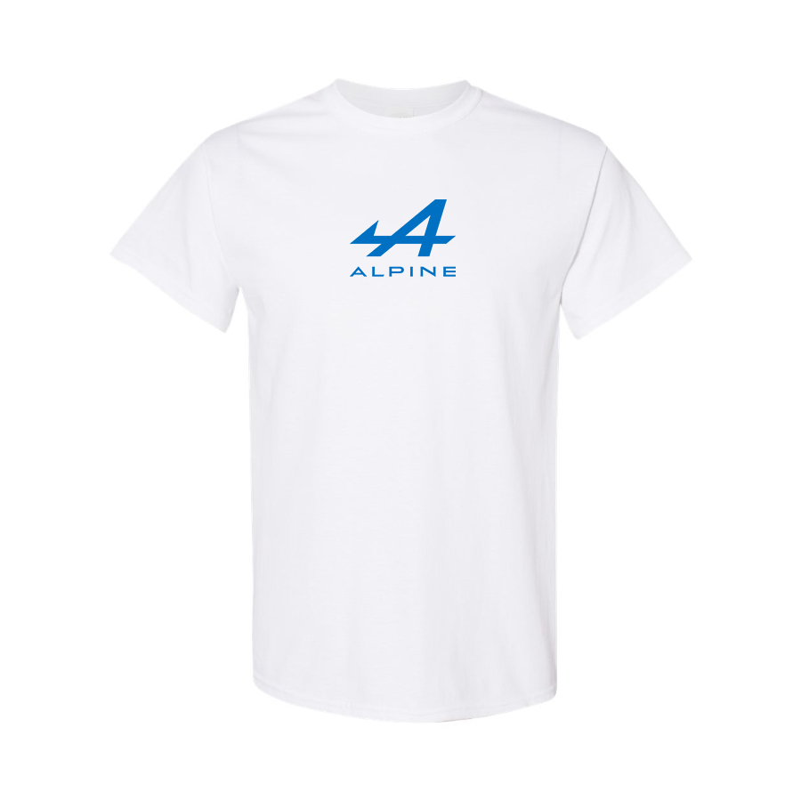 Men's Alpine Motor Logo Cotton T-Shirt